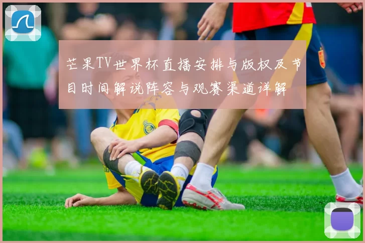 芒果TV世界杯直播安排与版权及节目时间解说阵容与观赛渠道详解
